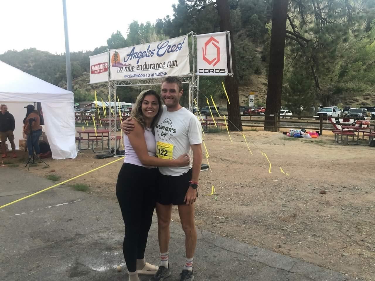 After Finishing Angeles Crest 100